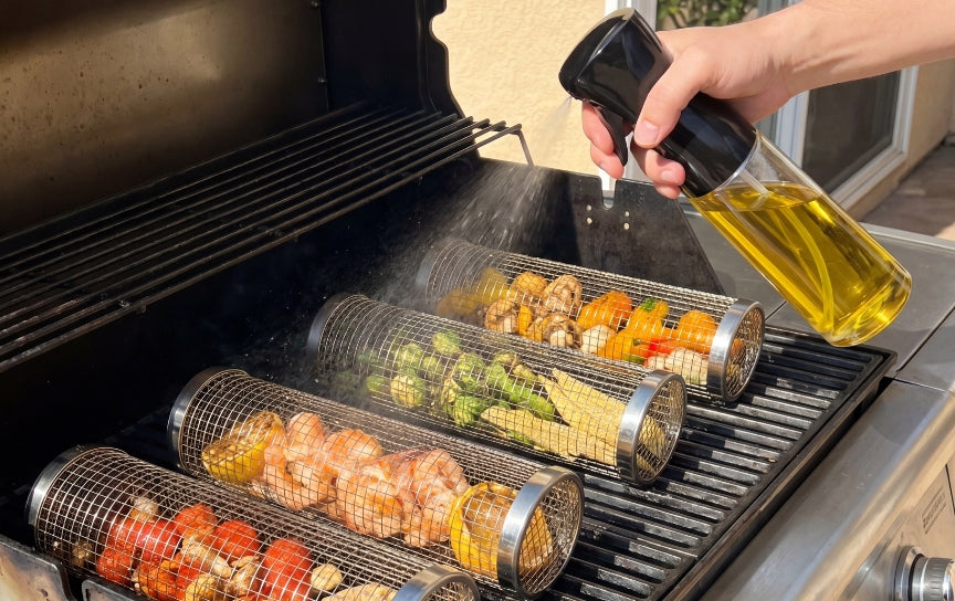 Plasserer grillkurven på grillen